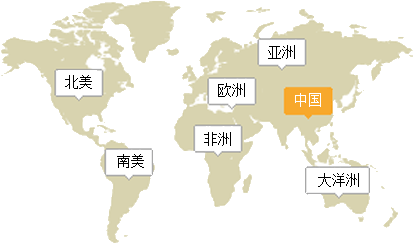 世界旅游地图