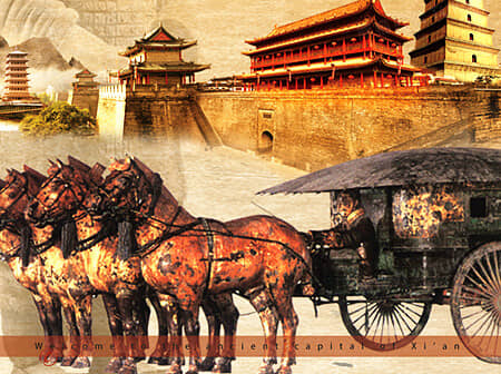 山西+陕西+延安经典全景纯玩8日游
